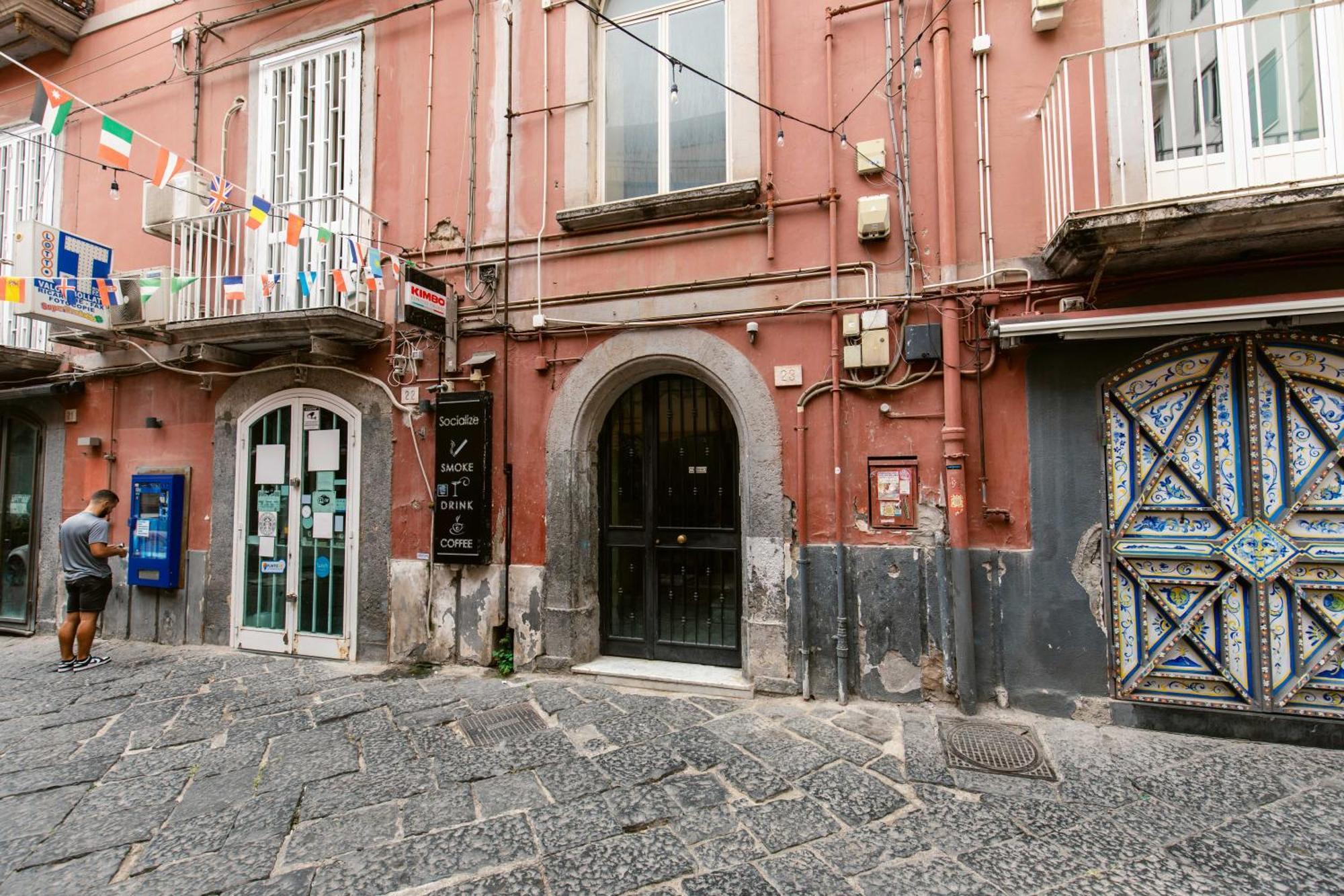 Apartamento Calaba Chiaia Nápoles Exterior foto